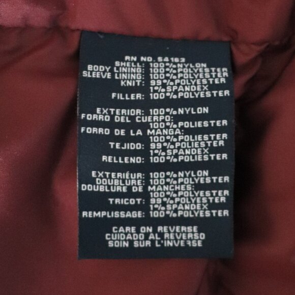 Tommy Hilfiger Mens Blue Sz L Quilted Full Zip Outdoor Puffer Jacket Coat - Picture 15 of 16